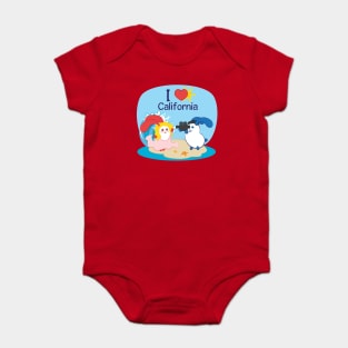 Ernest and Coraline | I love California Baby Bodysuit